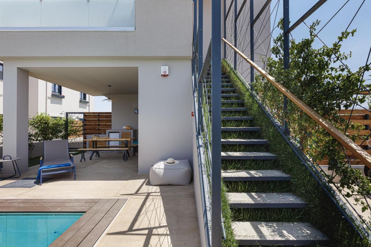 Iron Villas - Nefeli & Oniros Pangalochori ภายนอก รูปภาพ